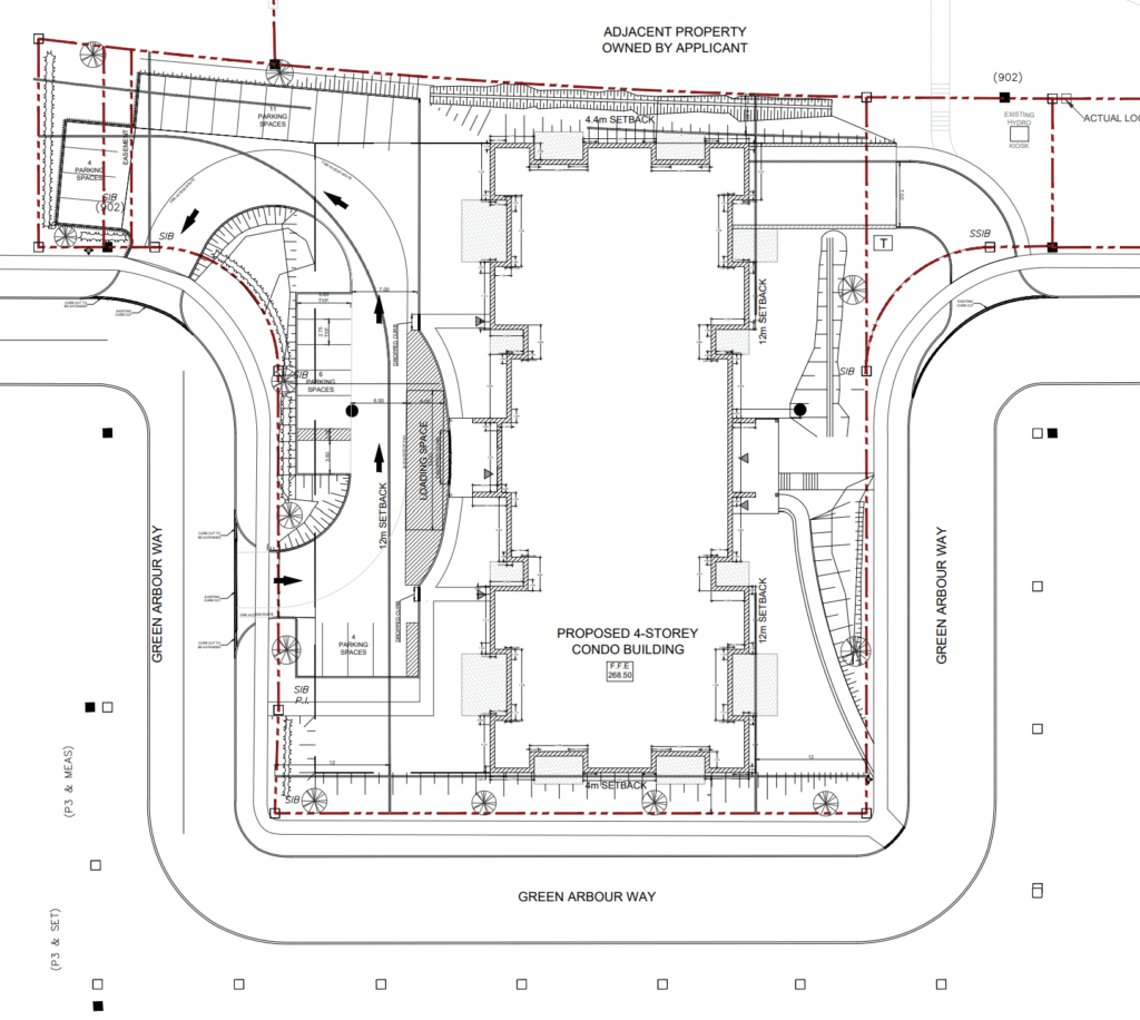 Architectural plan for the new building at the University of Chicago, showcasing layout and design elements.